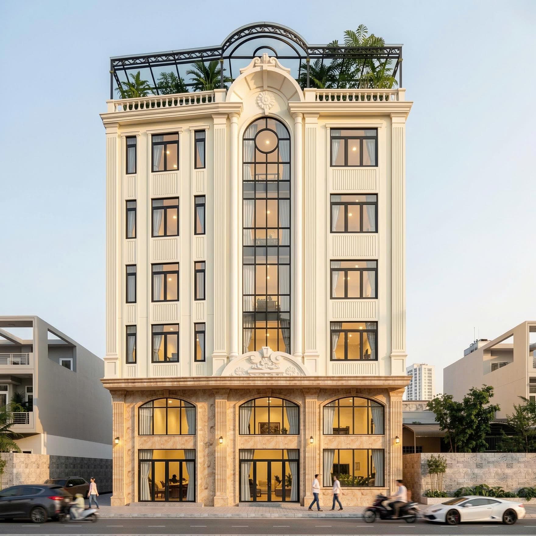 Văn phòng 7 tầng Bạch Đằng